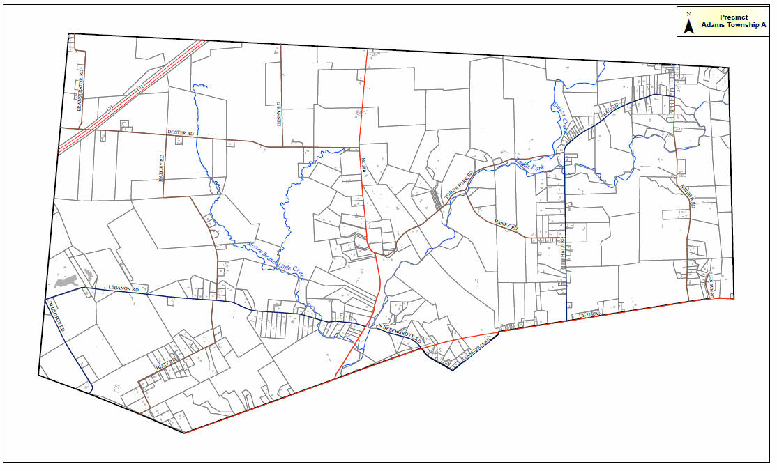 commerce township precinct map