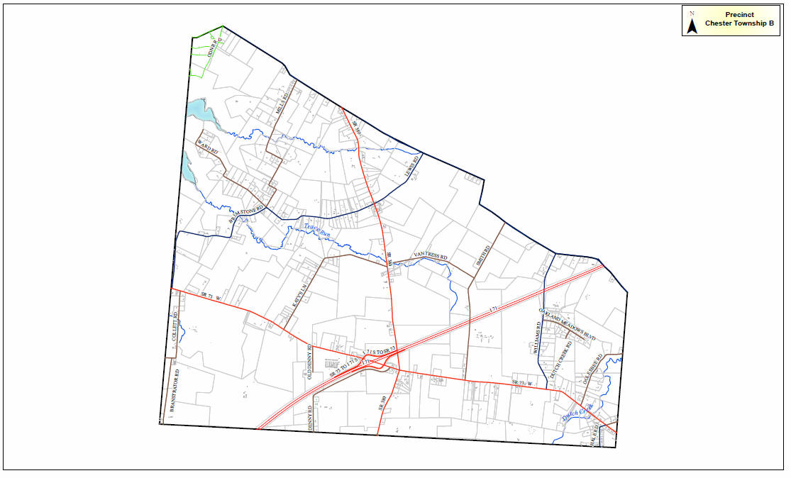 commerce township precinct map